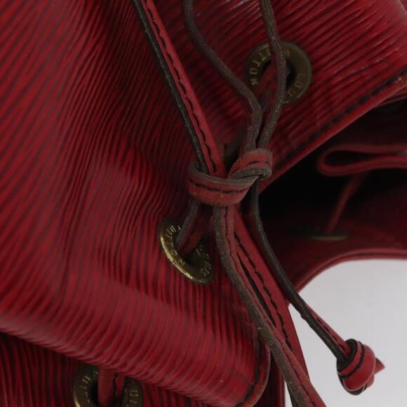 LOUIS VUITTON Epi Petit Noe Shoulder Bag Red M44107 - Picture 9 of 12